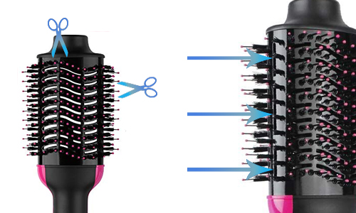 how to clean revlon hair dryer brush