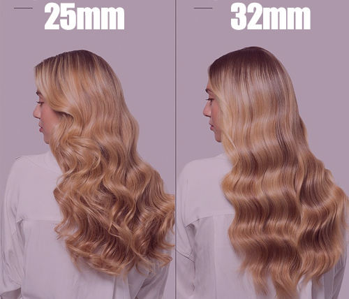 Curling Wand Size: 25mm vs 32mm - How