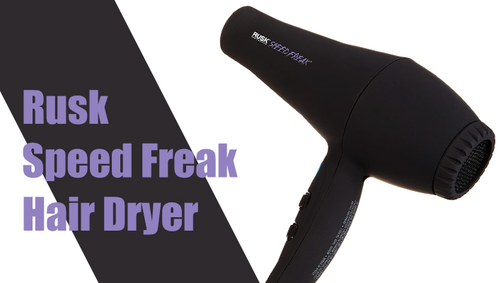 Blow Dryer Review: Rusk Speed Freak Hair Dryer